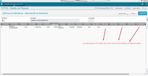 Rh Linha Protheus Gpe Como Fazer O Cadastro De Outros Benef Cios
