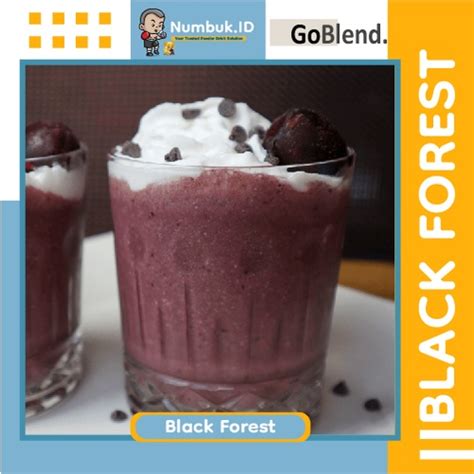 Jual Bubuk Minuman Rasa Black Forest Black Forest Powder Drink Flavour