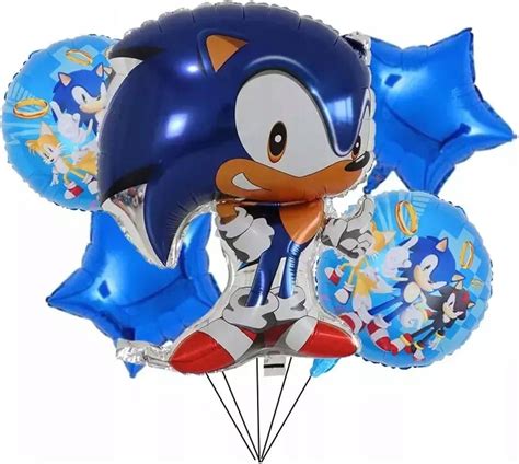 Zestaw Balonów Na Urodziny Sonic Balony Urodzinowe Ceny i opinie