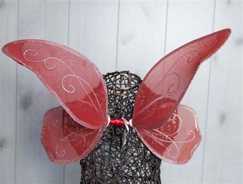 Ready to Go Fairy Wings Red | Etsy | Fairy wings, Handmade birthday ...