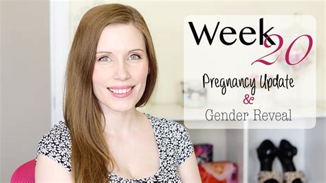 Week 20 Pregnancy Update Gender Reveal YouTube