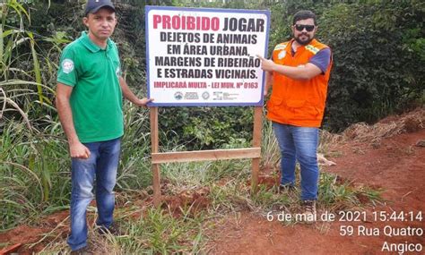 Prefeitura Instala Placas Em Pontos Viciados De Descarte Irregular De