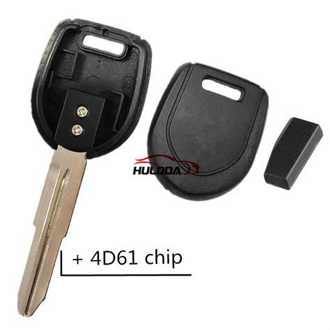 For Mitsubishi Transponder Key With Right Blade D Chip