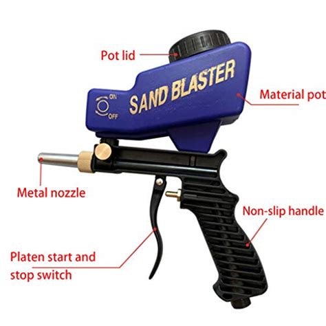 Rostschutz Air Spot Sand Blaster Handheld Sandstrahlen