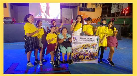 Pwd Join Barangay Inayawan S Barangay Night Youtube