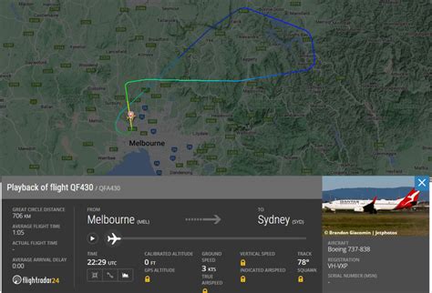 澳航客机又出事！飞悉尼航班出现“引擎问题”，被迫返航墨尔本！飞行故障mayday
