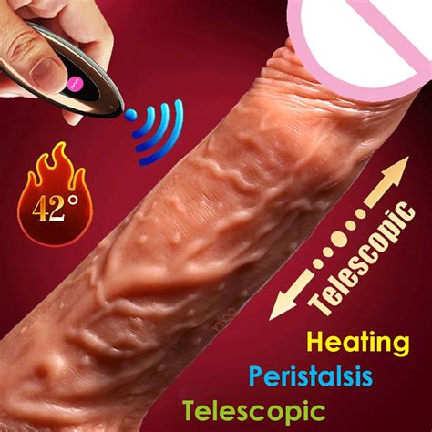 Realistic Dildo Remote Control Vibrator Female Masturbation Sex Toy