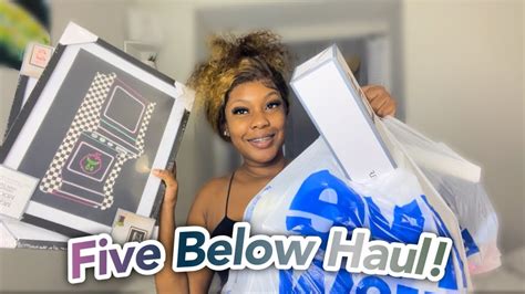 FIVE BELOW HAUL! - YouTube