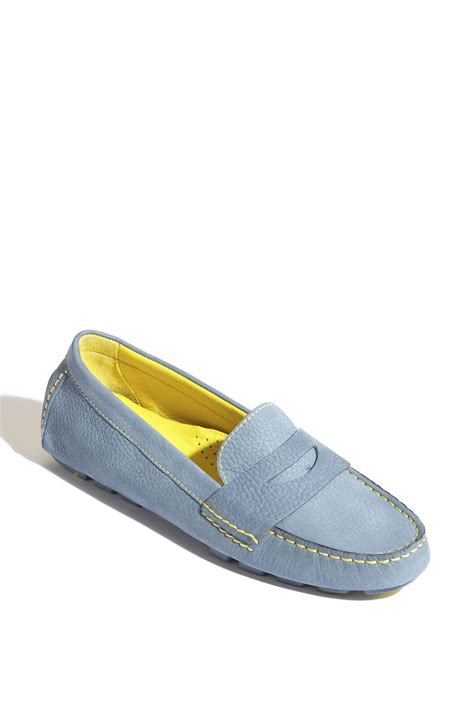 Cole Haan Air Sadie Driving Moccasin In Blue Harbour Blue Lyst