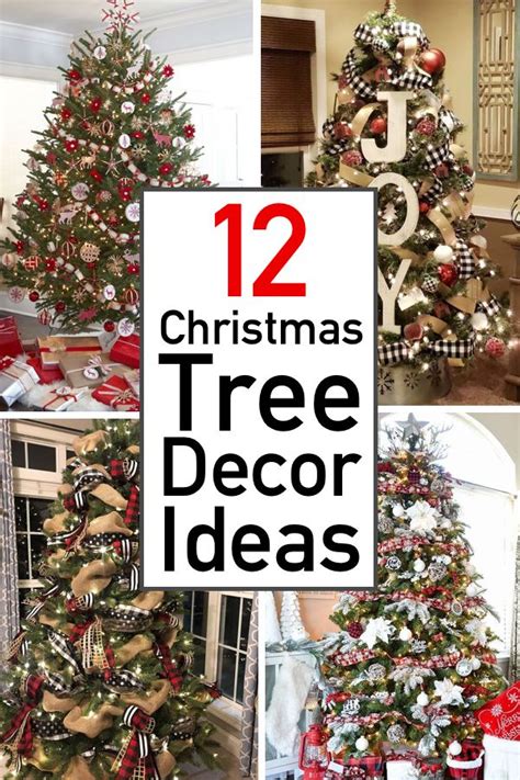 12 Stunning Christmas Tree Decor Ideas The Unlikely Hostess Christmas Tree Decorations Tree