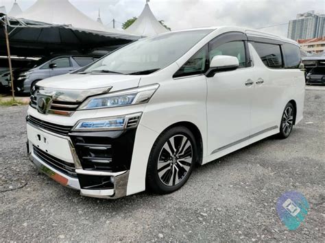 Recon Toyota Vellfire Z G Edition Year End Sales Cheapest Price