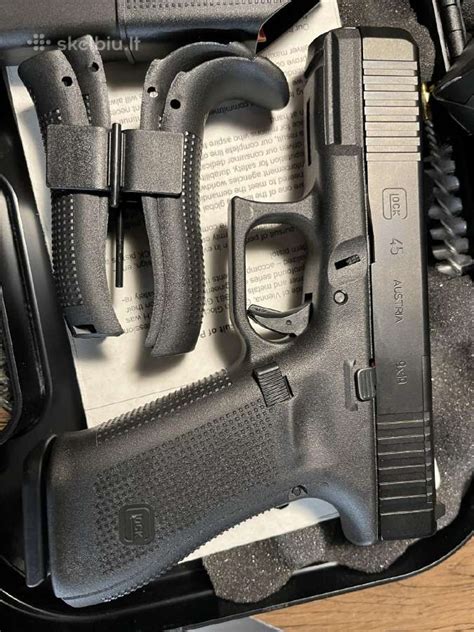 Glock 45 gen5 9x19 Fs Mos su trimis dėtuvėmis Skelbiu lt