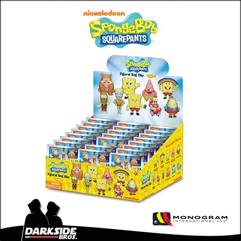 Bob Esponja Mystery Llavero De Goma Darkside Bros