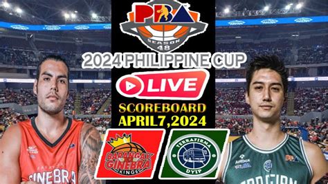 PBA LIVE BRGY GINEBRA SAN MIGUEL VS TERRA FIRMA DYIP WARRIORS 2024