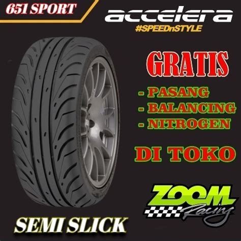 Jual Ban Mobil Semi Slick Ukuran Ring Accelera Sport Tw