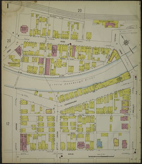 Image 2 Of Sanborn Fire Insurance Map From Johnstown Cambria County Pennsylvania Library Of