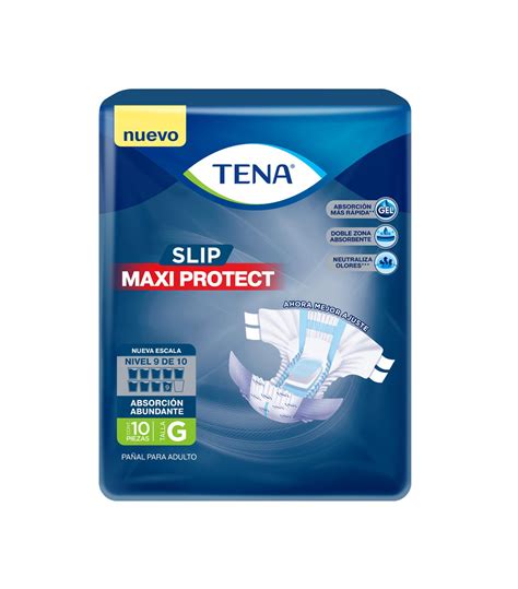 Pa Ales Para Adultos Descartables Tena Pa Al Slip Maxi Protect G X U