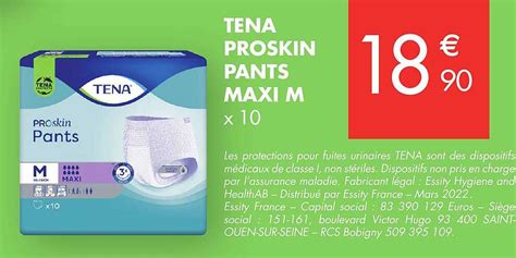 Promo Proskin Pants Maxi M Tena Chez Pharmavie ICatalogue Fr