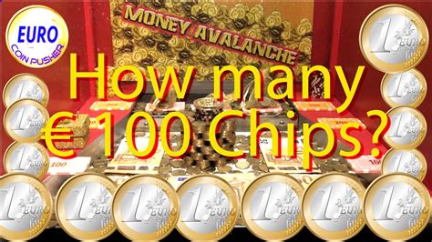 How Many 100 Chips In The Tower Euro Coin Pusher Episode 158 YouTube