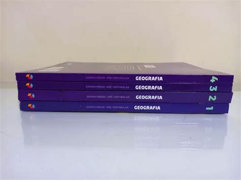 Livro Sistema Poliedro Geografia 1 A 4 2021 2022 Ensino Médio