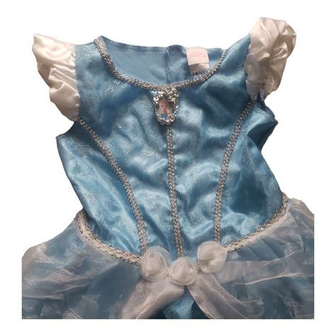 Disney Princess Blue Cinderella Ball Gown Dress Play Gem