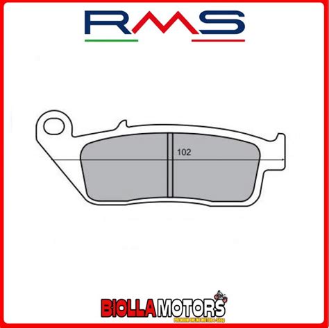 Pastiglie Freno Rms Organiche Anteriori Honda Xr Motard