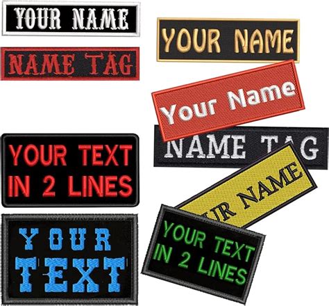 Custom Patch Personalized Embroider Name Patches With Your