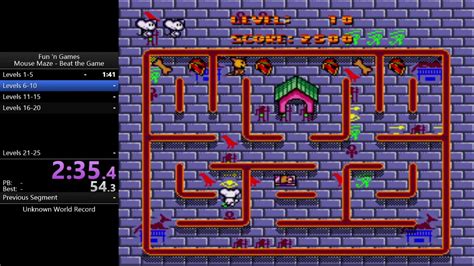 Fun N Games Mouse Maze Speedrun 5 42 Youtube