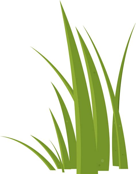 Cartoon Grass Leaves Clip Art 21612229 Png