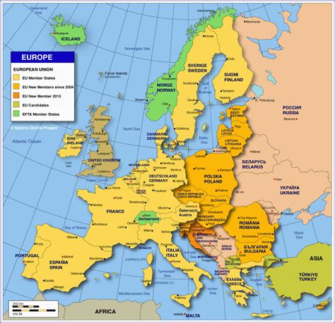 Southern Europe Countries Map | secretmuseum