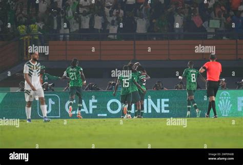 January 27 2024 Ademola Olajide Lookman Nigeria Celebrates The Teams