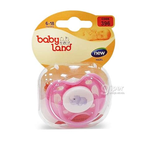 Соска-пустышка "BABY LAND" классическая силиконовая, с колпачком 6-18 ...