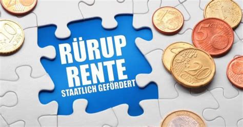 Rürup Rente Unabhängiger Finanzberater