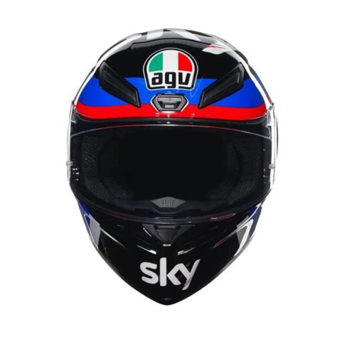 Agv Int Gral K S Vr Sky Racing Team Cdiscount Auto