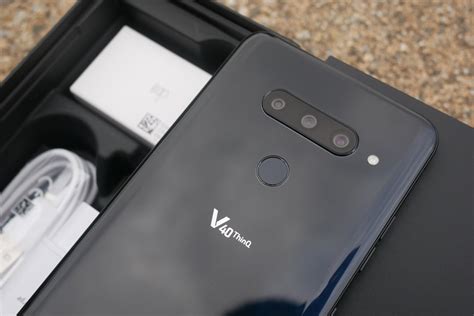 LG V40 ThinQ Unboxing And First Look PhoneArena Reviews PhoneArena