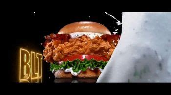 Carl S Jr BLT Ranch Hand Breaded Chicken Sandwich TV Spot Summer