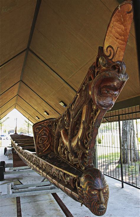 Ford Family Photos: Intricate Details of a Maori Canoe - Rotorua, New ...