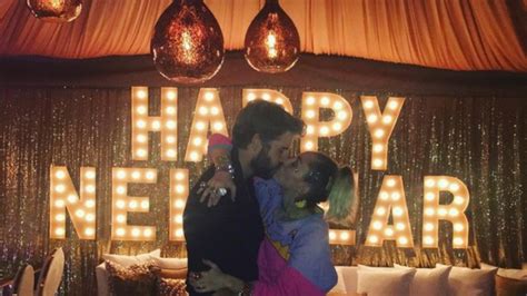 Celebrity New Year's Eve Kisses -- Through The Years