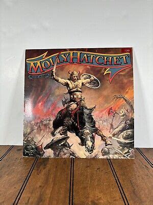 Molly Hatchet Beatin The Odds Album Vinyl Record LP 1980 Rock Epic FE