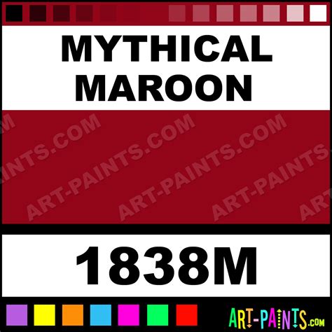 Mythical Maroon Model Metal Paints And Metallic Paints 1838m