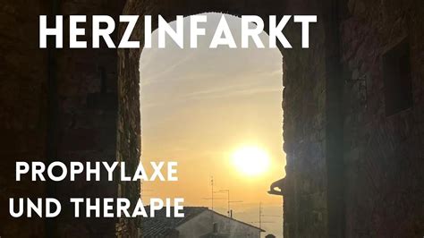 Herzinfarkt - Prophylaxe und Therapie