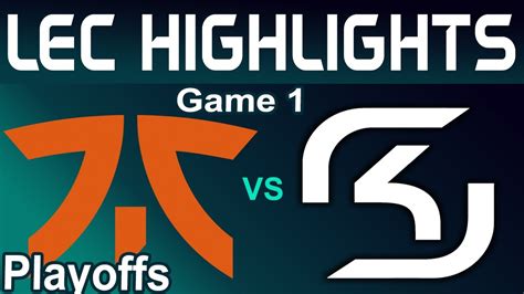 FNC Vs SK Highlights Game 1 LEC Summer Playoffs 2024 Fnatic Vs SK