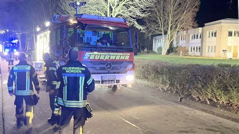 Gro Einsatz In Norden Bewohnerin Soll Brand In Pflegeheim Gelegt Haben