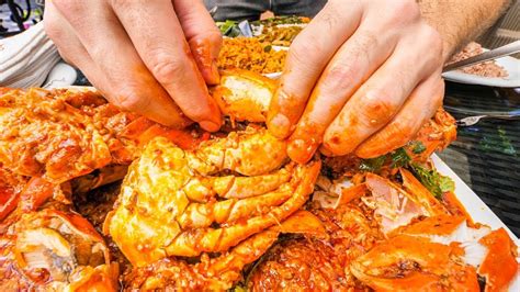 EXTREMELY SATISFYING Crab Tour Of Sri Lanka GIANT Crab Claw LOLLIPOPS