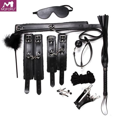 Buy 10pcs Set Sex Bondage Restraint Sm Fetish Bdsm