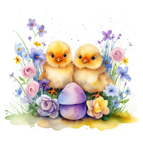 Easter Baby Chick Art Print Free Stock Photo - Public Domain Pictures