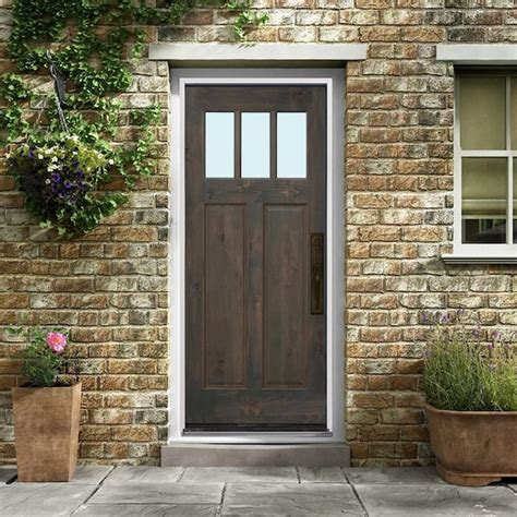 Creative Entryways Craftsman 36 In X 80 In X 4 916 In Wood Craftsman