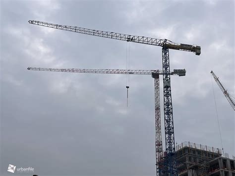 Milano Rottole Cantiere Park Towers Dicembre Si Alza La Gru