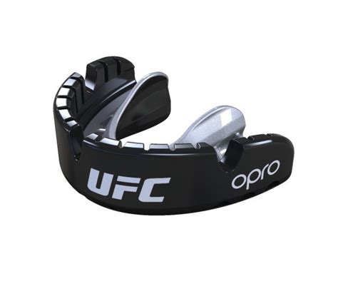 Opro Ufc Gen Mouth Guard Gold Level Braces Black Minotaur Fight Store