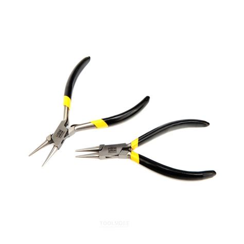 HBM Stainless Steel Precision Pliers With Round Jaws Toolsidee Ie